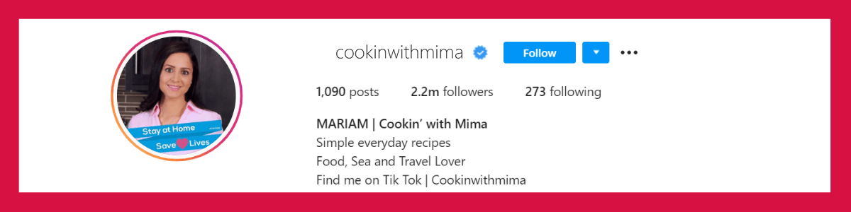 most followed food Instagram accounts