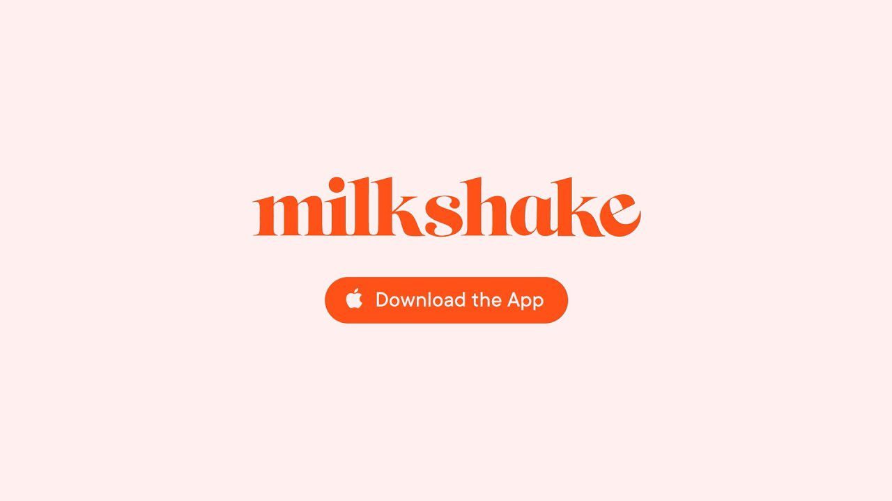 Logo of milkshake which is an Instagram link in bio tool