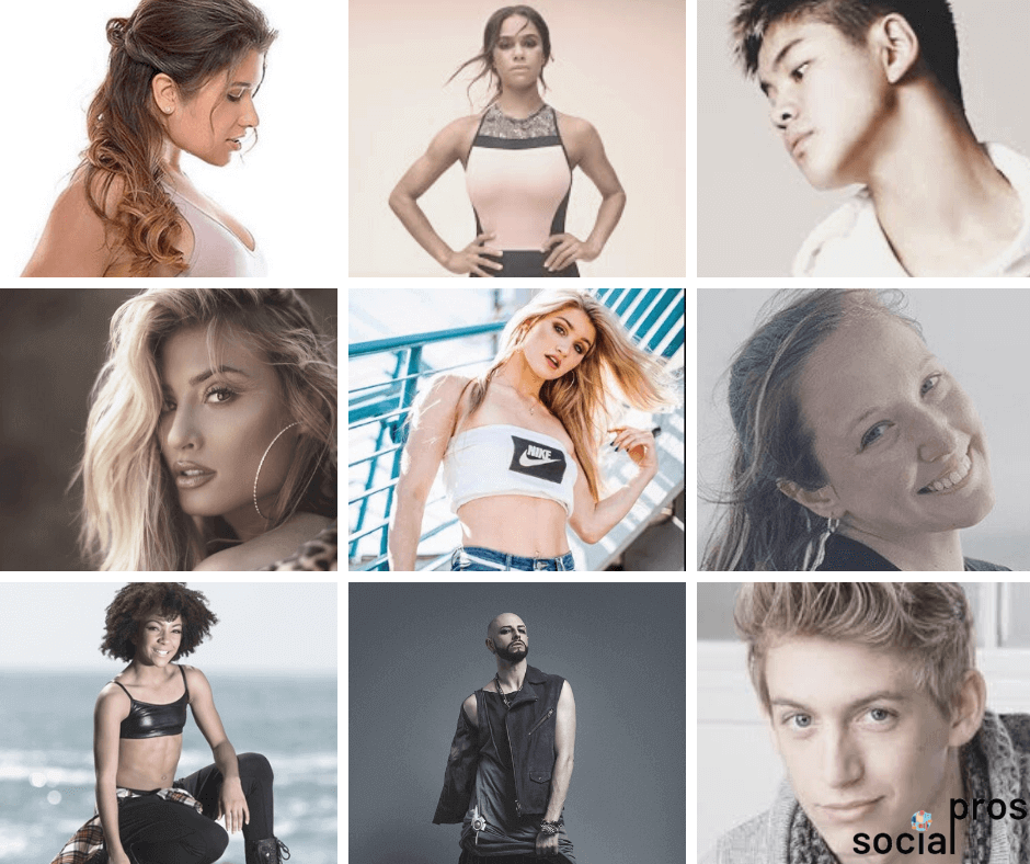 photo of 9 top Instagram dancers