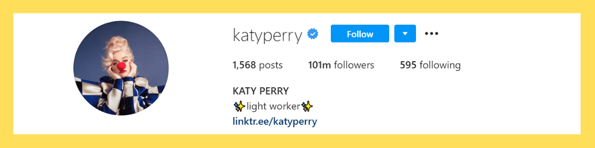 most followed Instagram accounts: Katy Perry