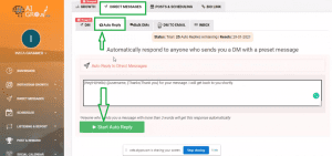 Reply to DMs Automatically