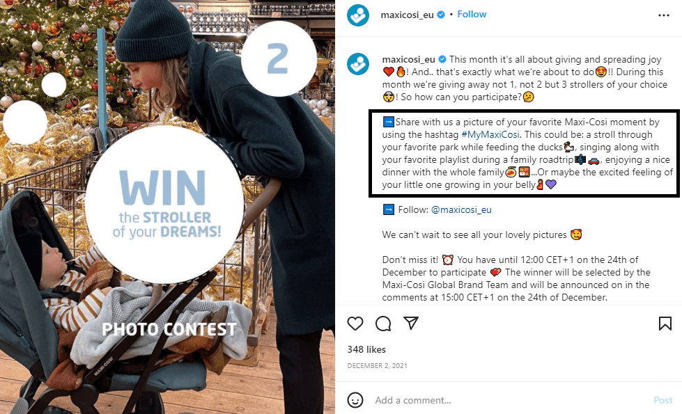 Instagram contest rules