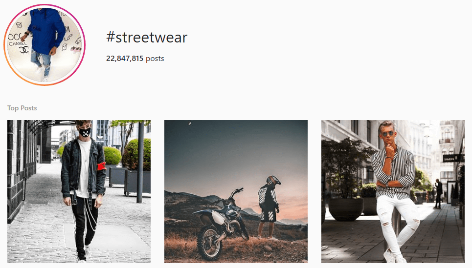 streetwear Instagram Top Posts
