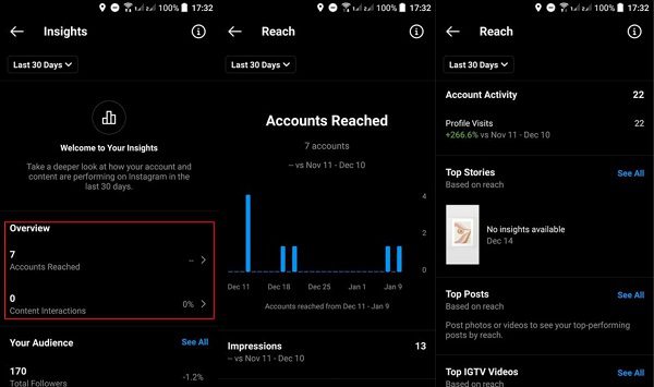 Instagram Insights Overview