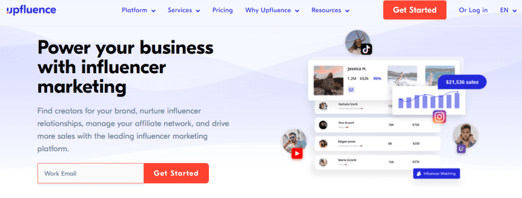 Upfluence tools