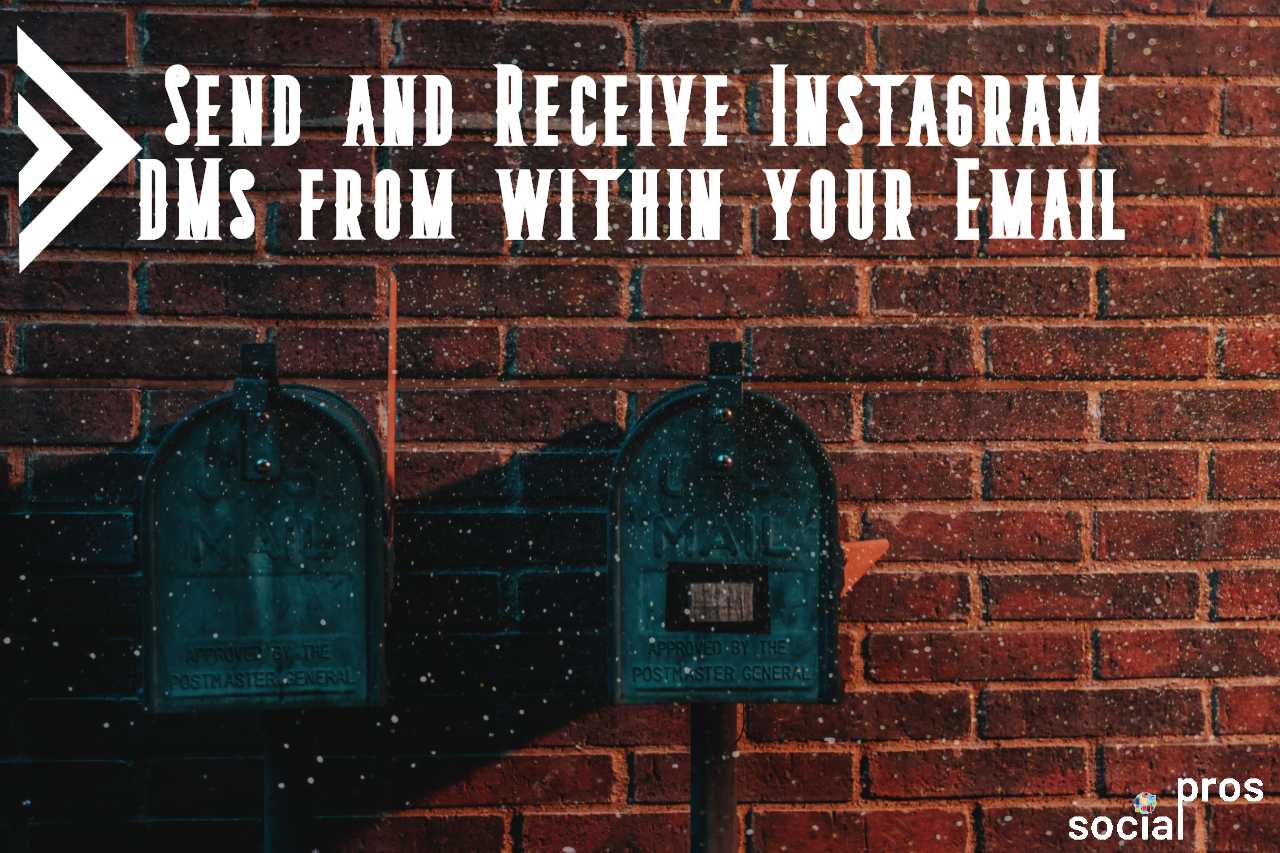 Send and Receive Instagram DMs from within your Email