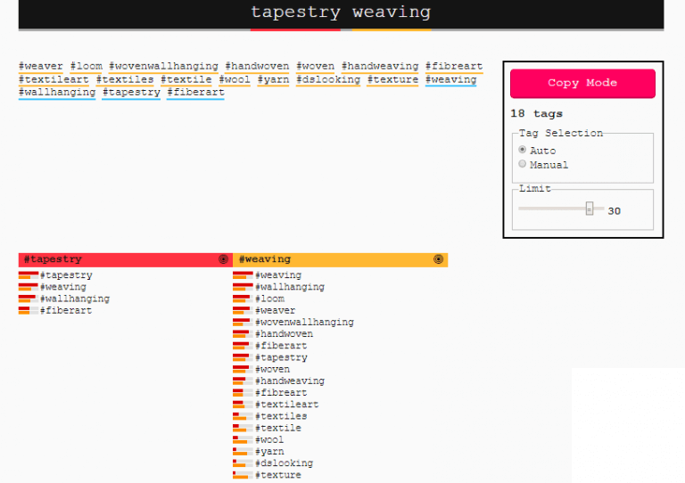 use Displaypurposes for your Instagram hashtags