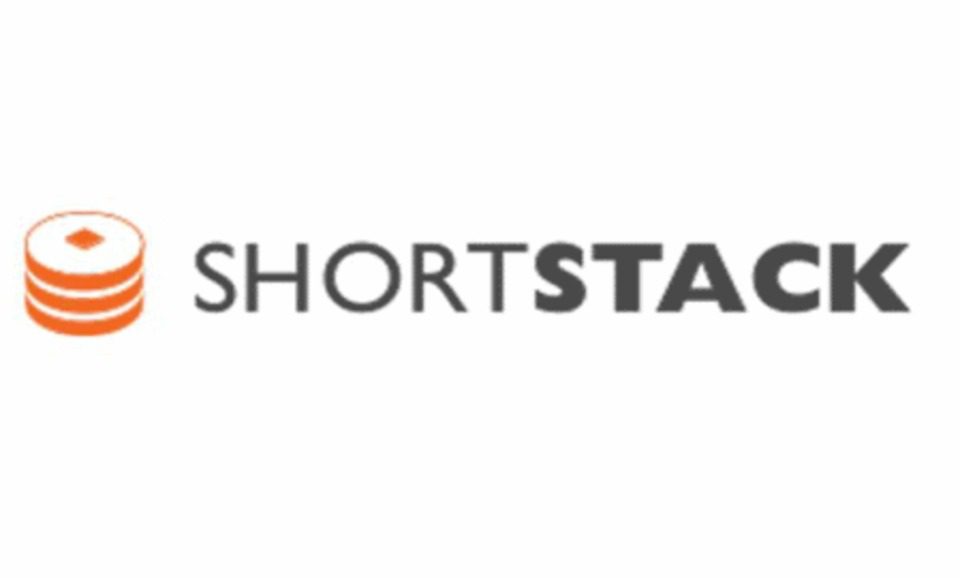 Logo of shortstack which is an Instagram link in bio tool