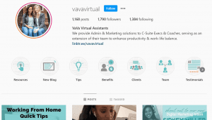 Instagram virtual assistant