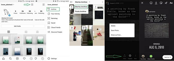 How to see old instagram stories of on sale others