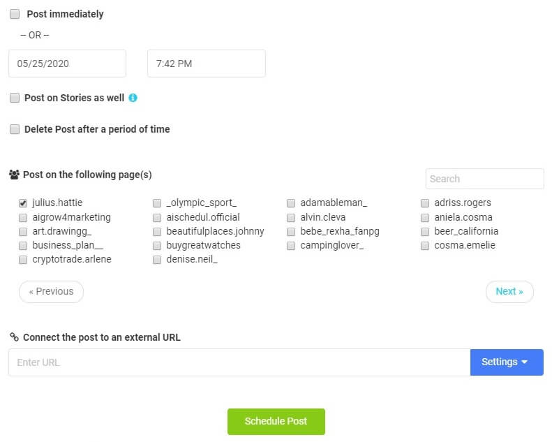 schedule step 4