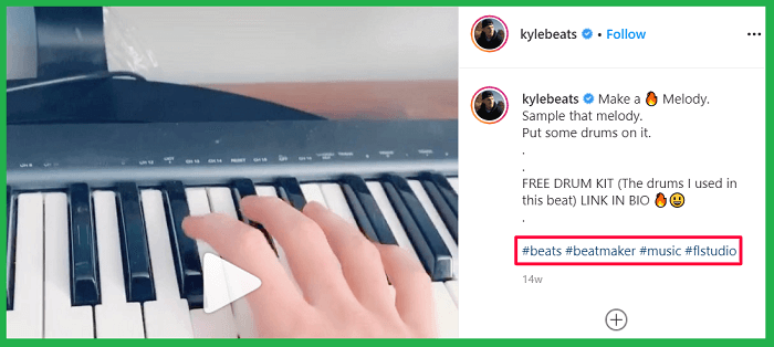 How to make money on Instagram with music using hashtags