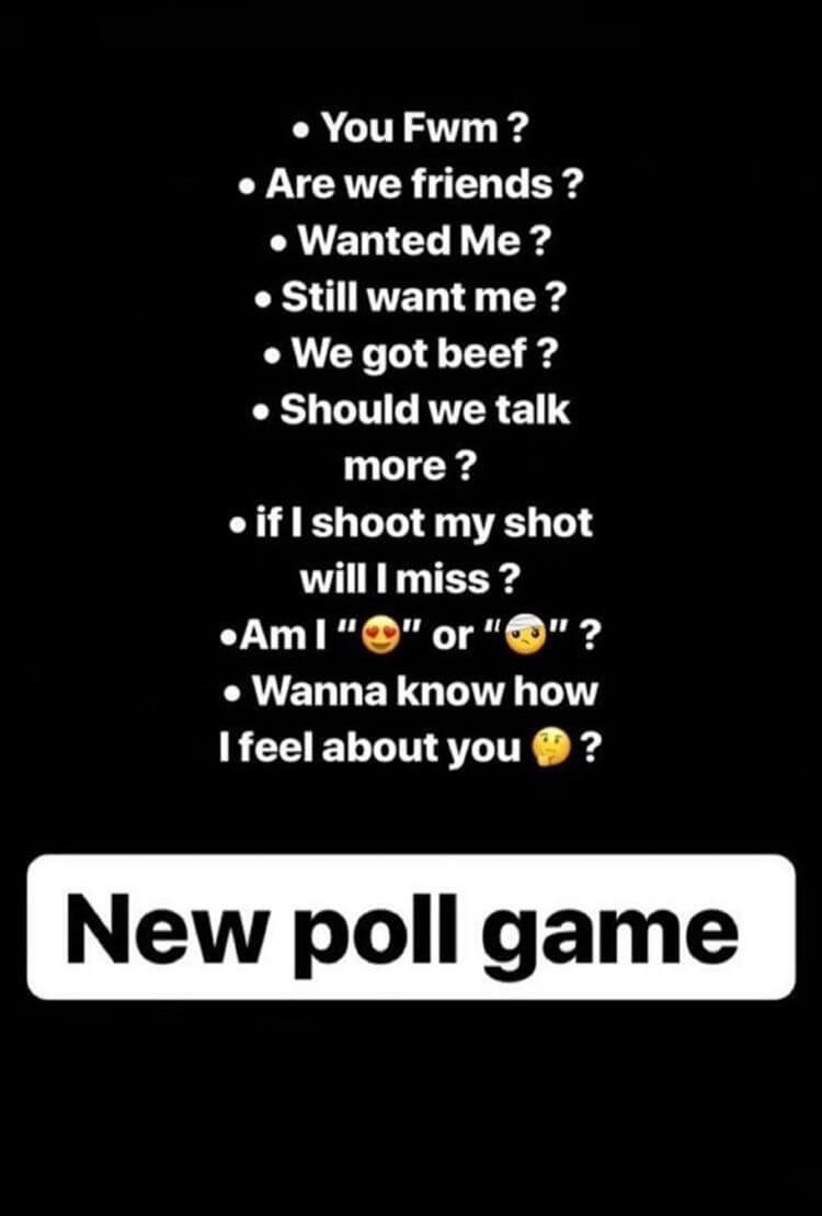 Instagram story games