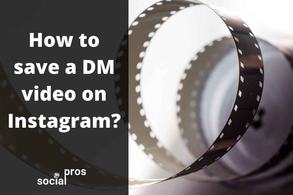 How to save a DM video on Instagram