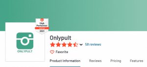 Rating of onlypult is 4.5 out 5 stars