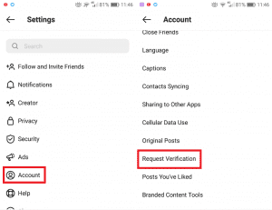 Verification By Instagram