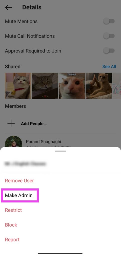 Of instagram can group chat you admin be the How to