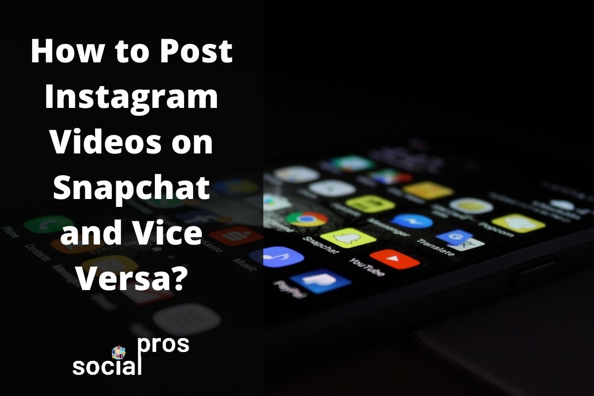 how to post instagram videos on snapchat