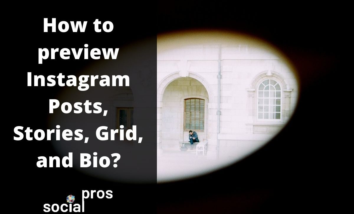 How to preview Instagram Posts, Stories, Grid, and Bio?