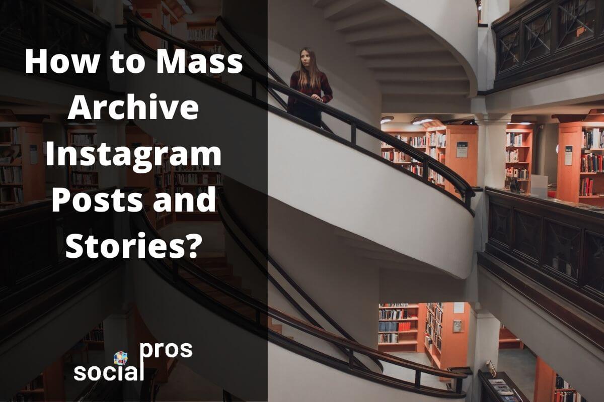 You are currently viewing How to Mass Archive Instagram Posts and Stories?