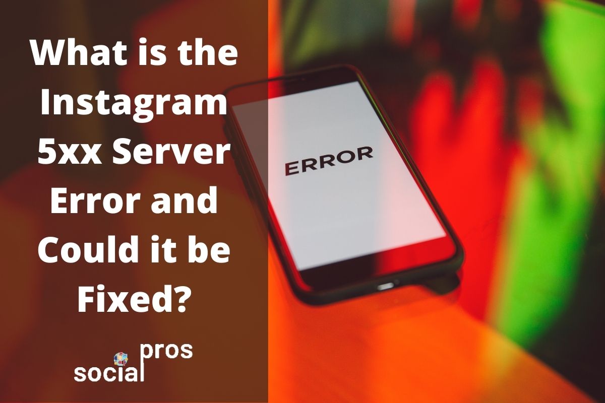 Instagram 5xx server error