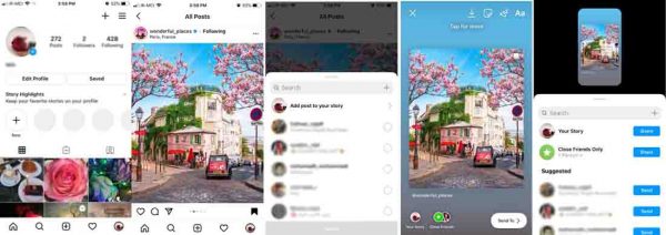 Add Saved Photos to Instagram Story