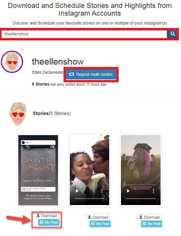 Download Instagram Stories on Chrome