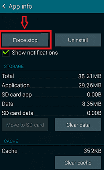 Force Stop App