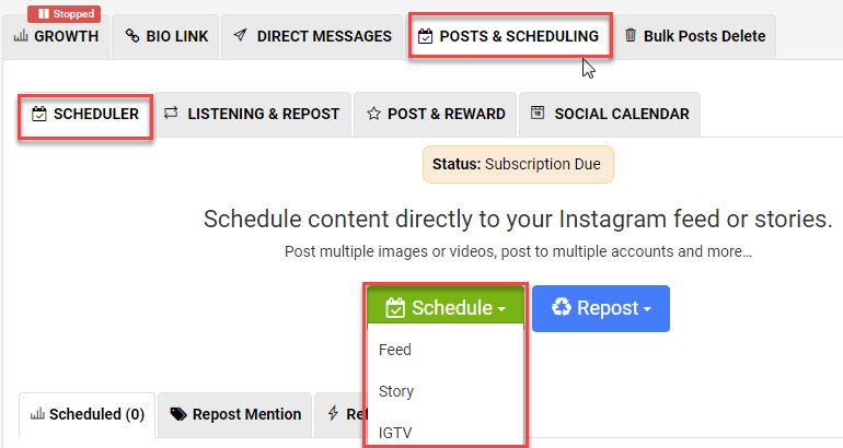 Social Media Calendar