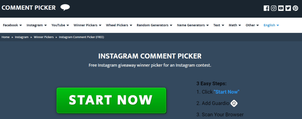Comment picker
