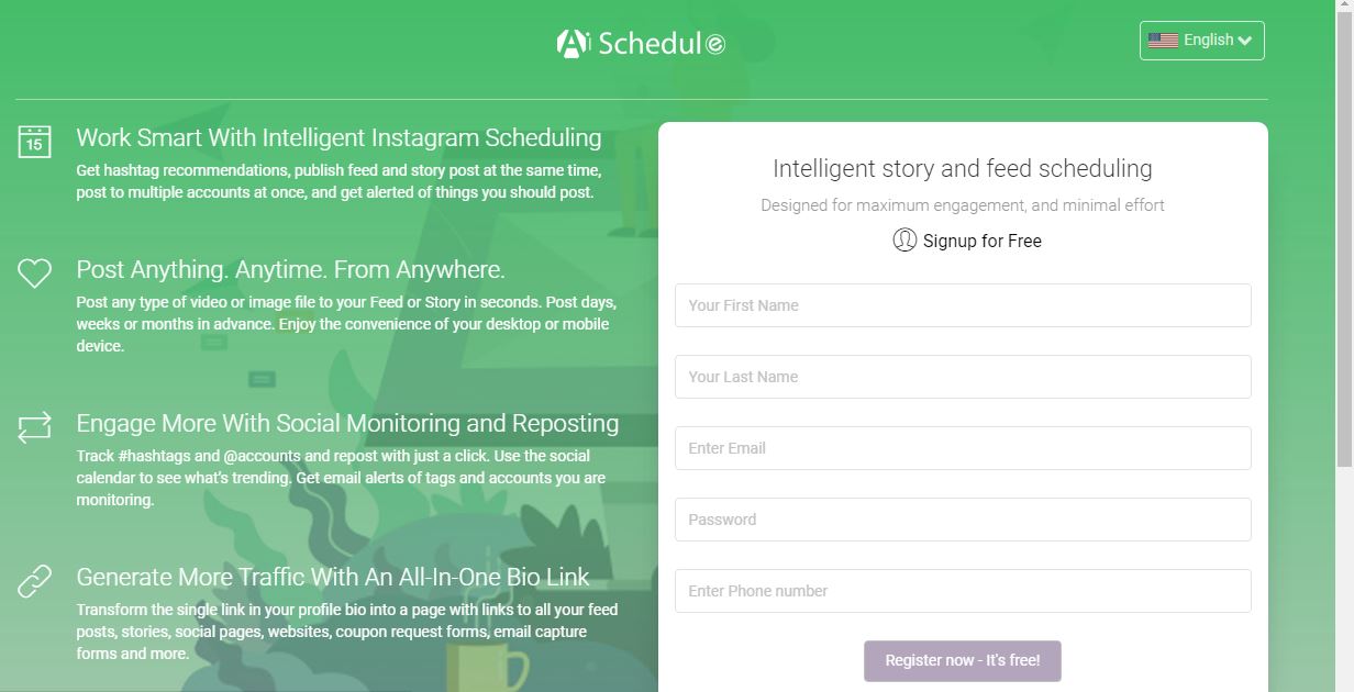 Aischedul is great alternative to Instagram creator studio.