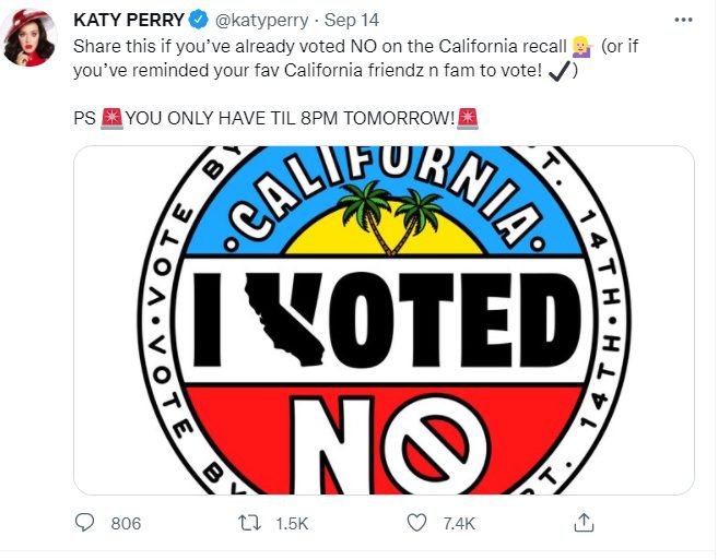 most followed person on twitter: Katy Perry
