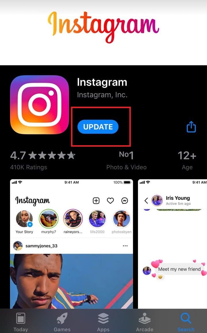 How to Update Instagram on iPhone