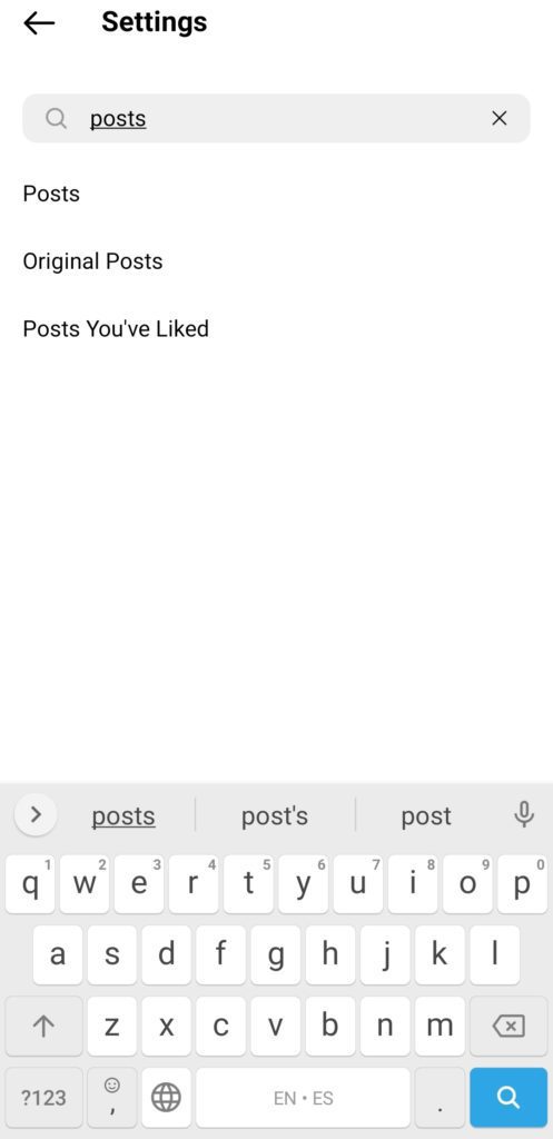 how to see liked posts on Instagram