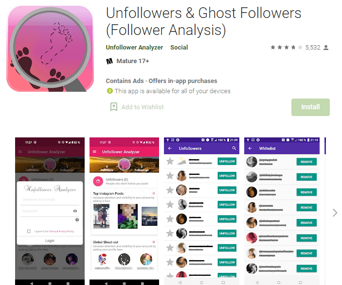 Best Instagram unfollow app