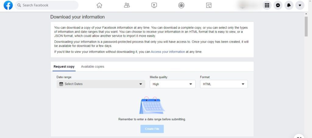 how to download all photos from facebook