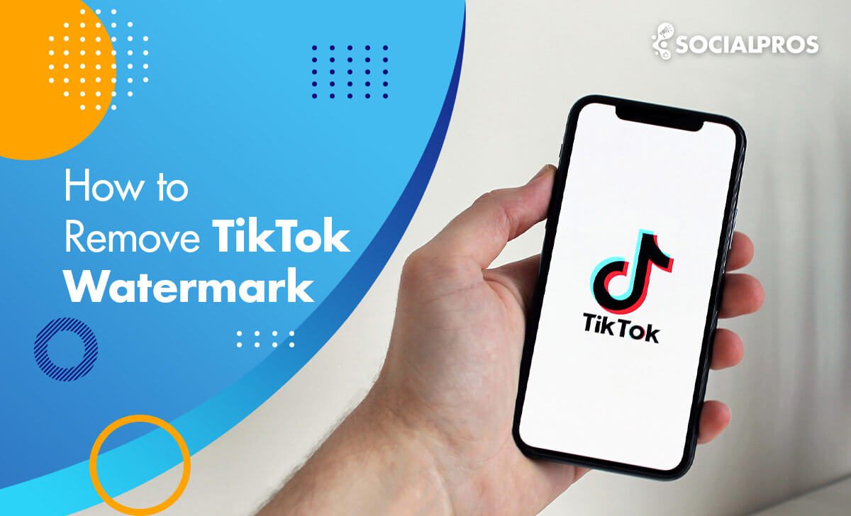 how to remove tiktok watermark