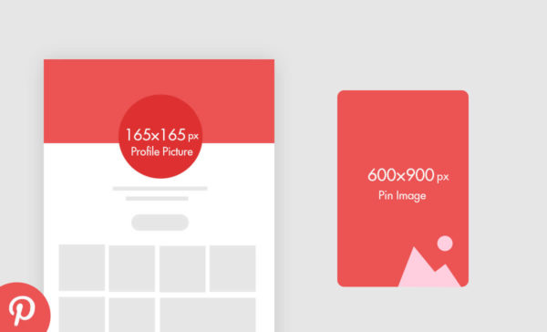 Pinterest sizes