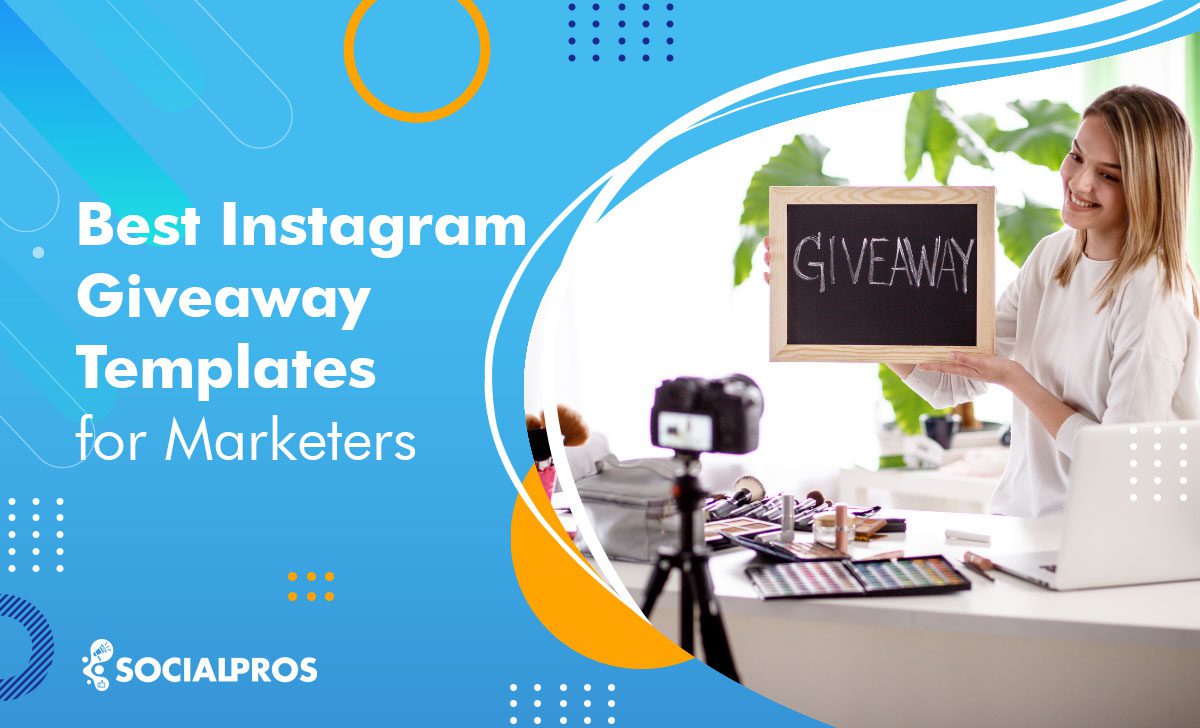 9 Best Instagram Giveaway Template Examples for Marketers + Tools