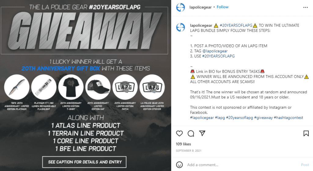 instagram contest ideas to gain followers