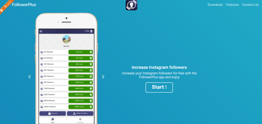 Instagram followers app not working