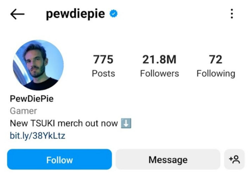 PewDiePie: gaming influencer