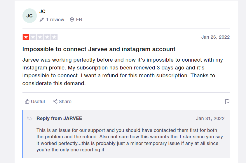 Jarvee review