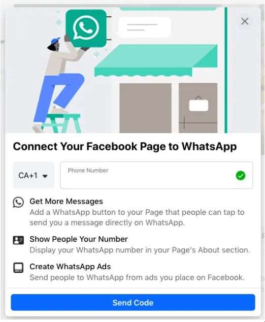 How To Connect Whatsapp With Your Facebook business page