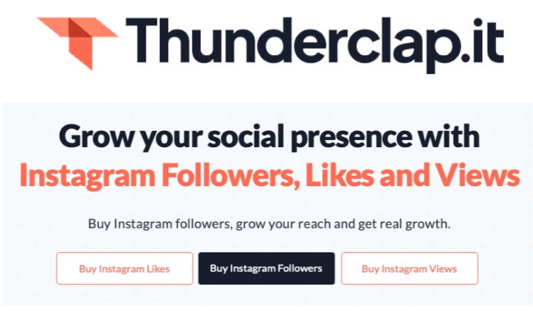 Thunderclap it website