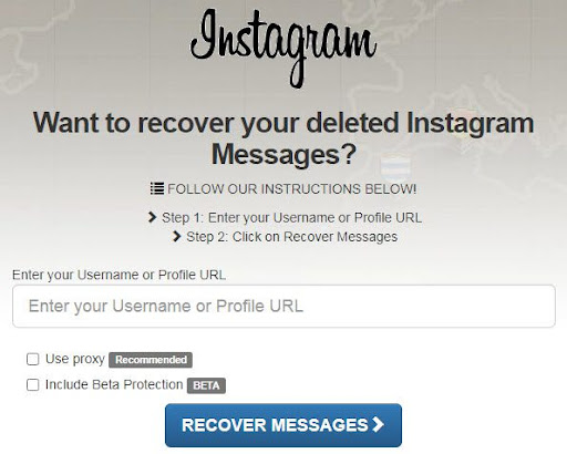 instagram message recovery app iphone