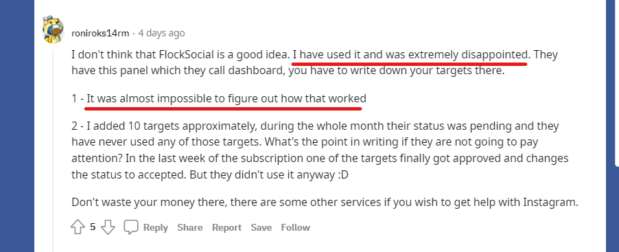 Flock Social Reddit review