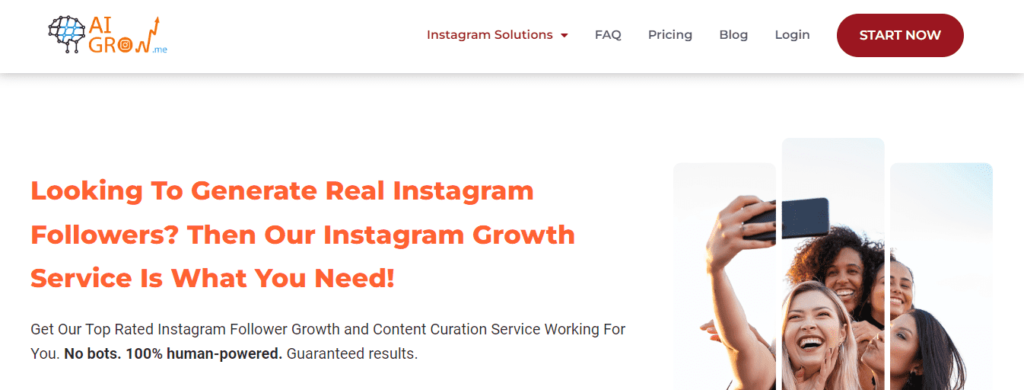 AiGrow Instagram service