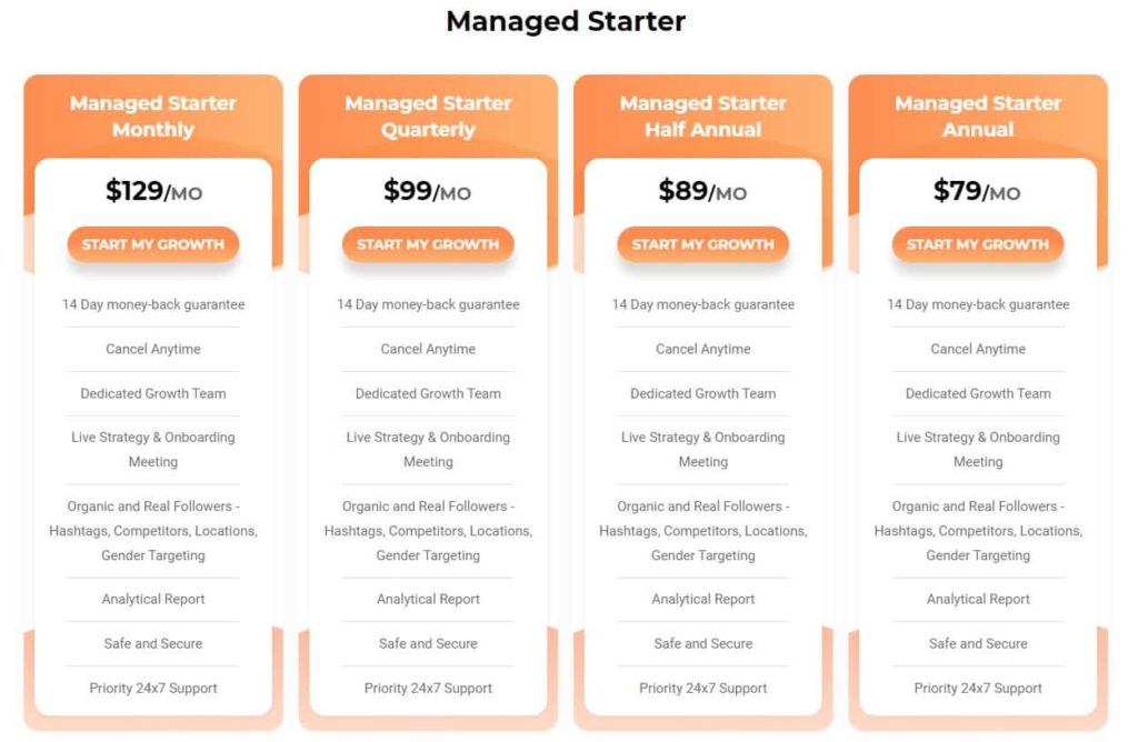 Managed Starter AiGrow plan