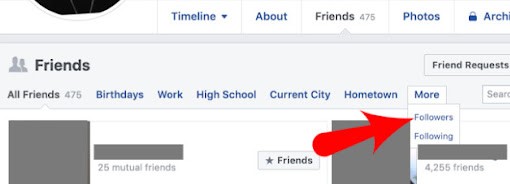 How to See Who Is Following You On Facebook 